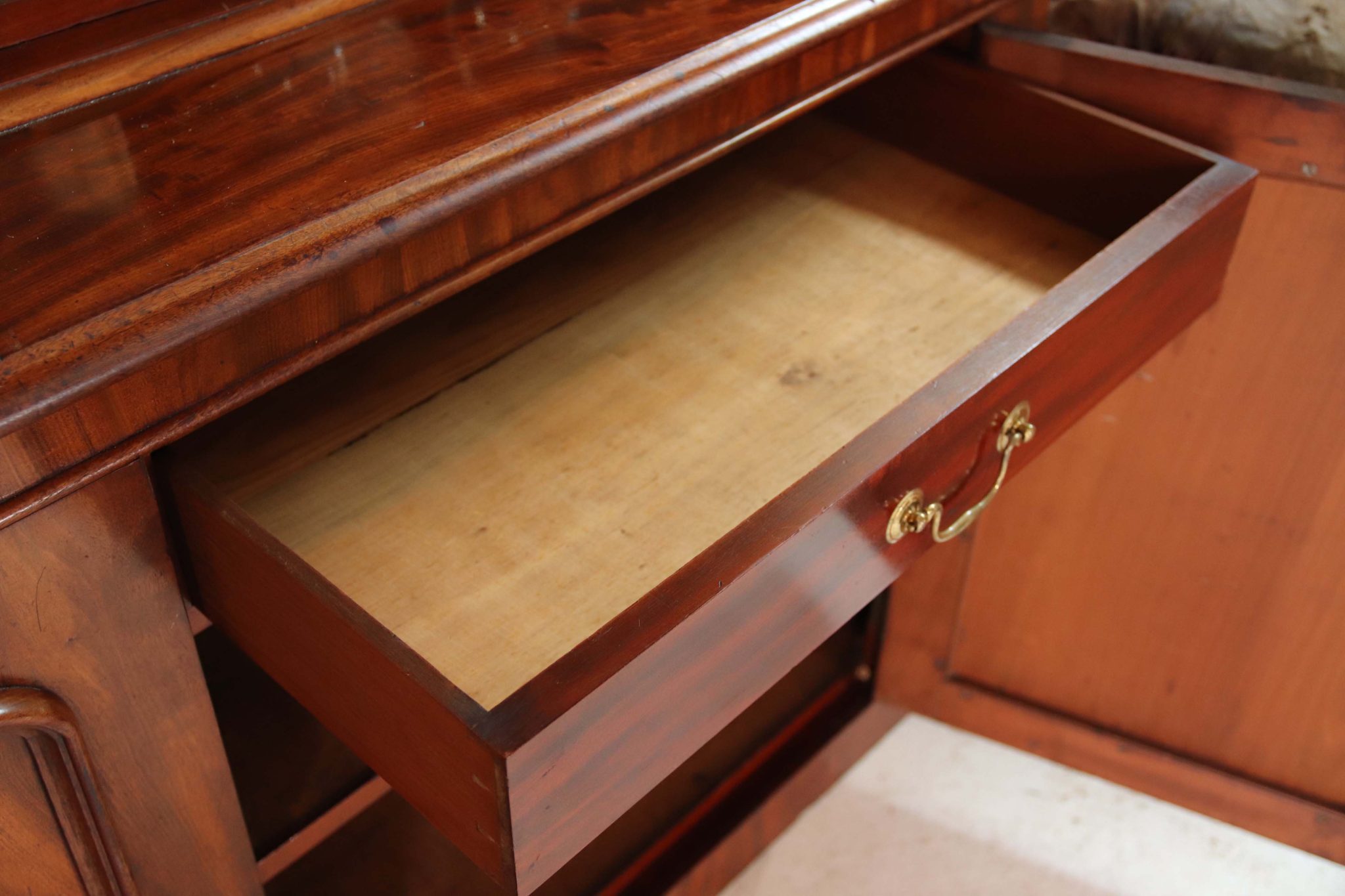 19Th Century Breakfront Bookcase. - Image 9