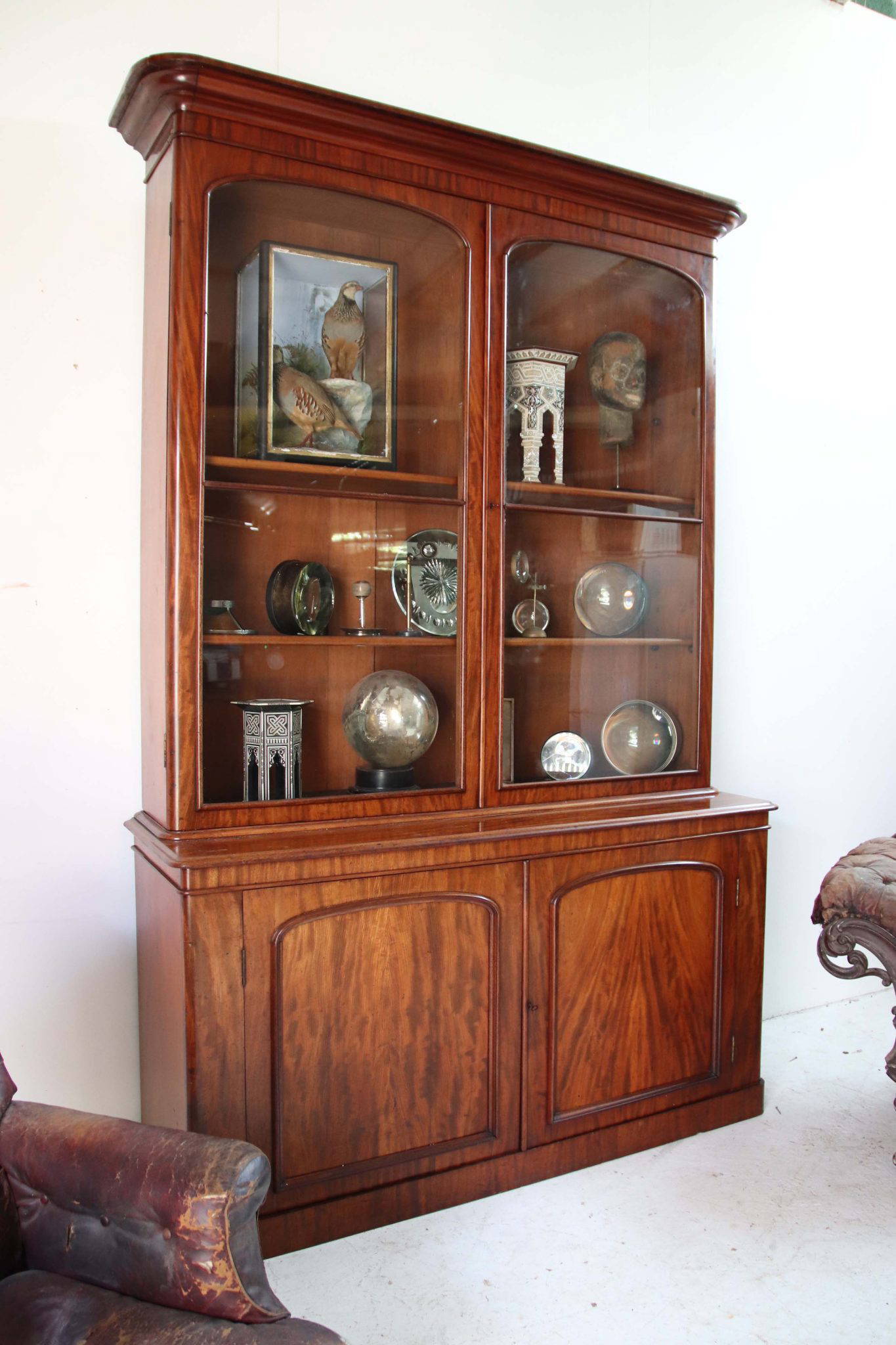 19Th Century Breakfront Bookcase. - Image 15