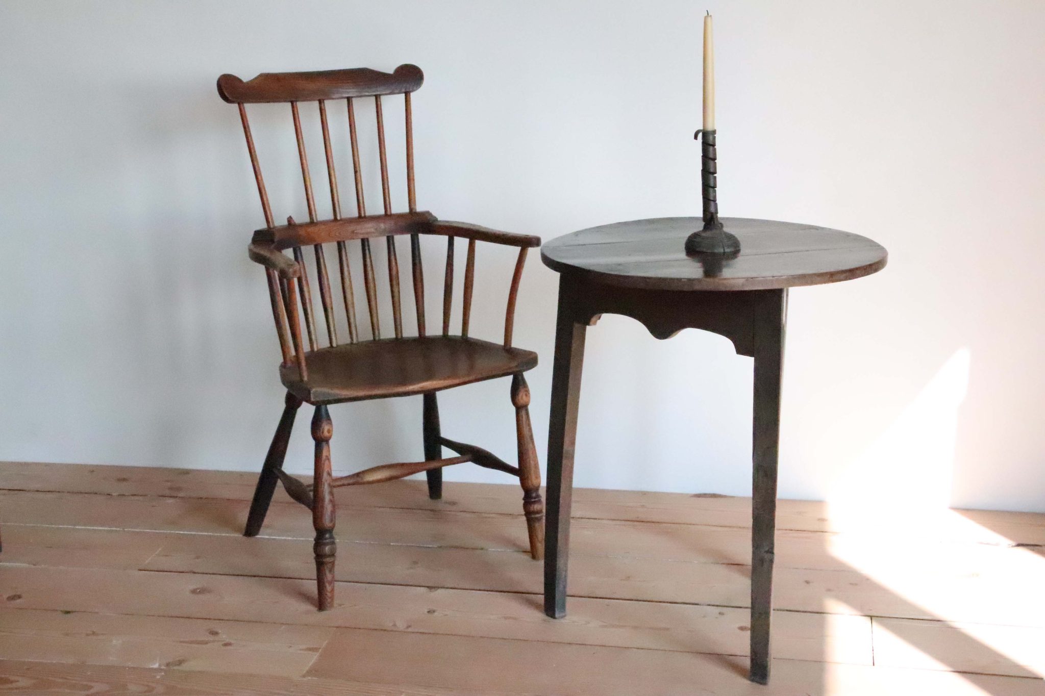 18Th Century Welsh Cricket Table. - Image 3