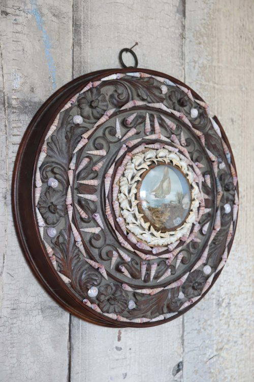 Large Victorian Sailors Valentine