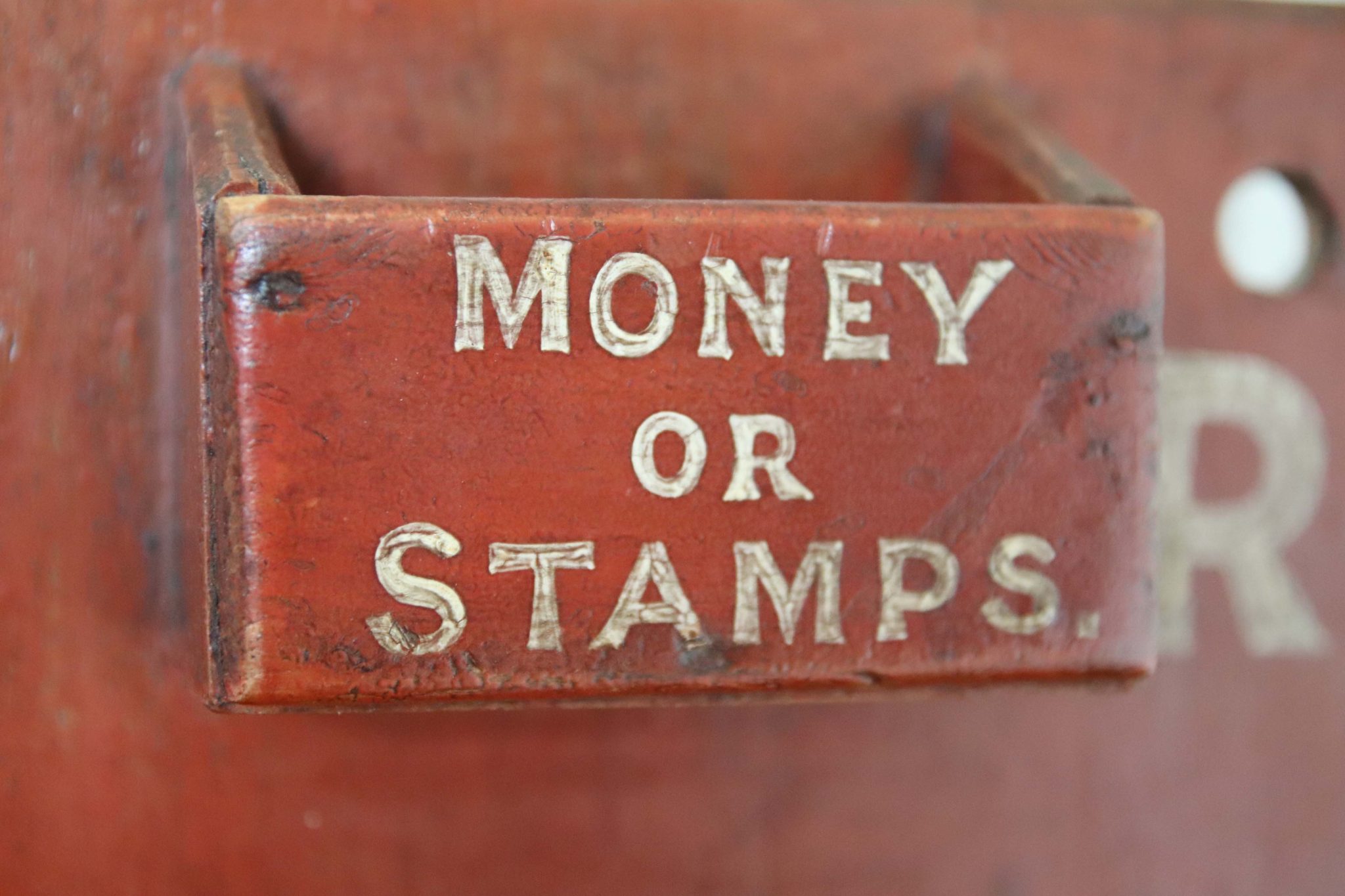 Victorian Painted Letter Rack. - Image 4