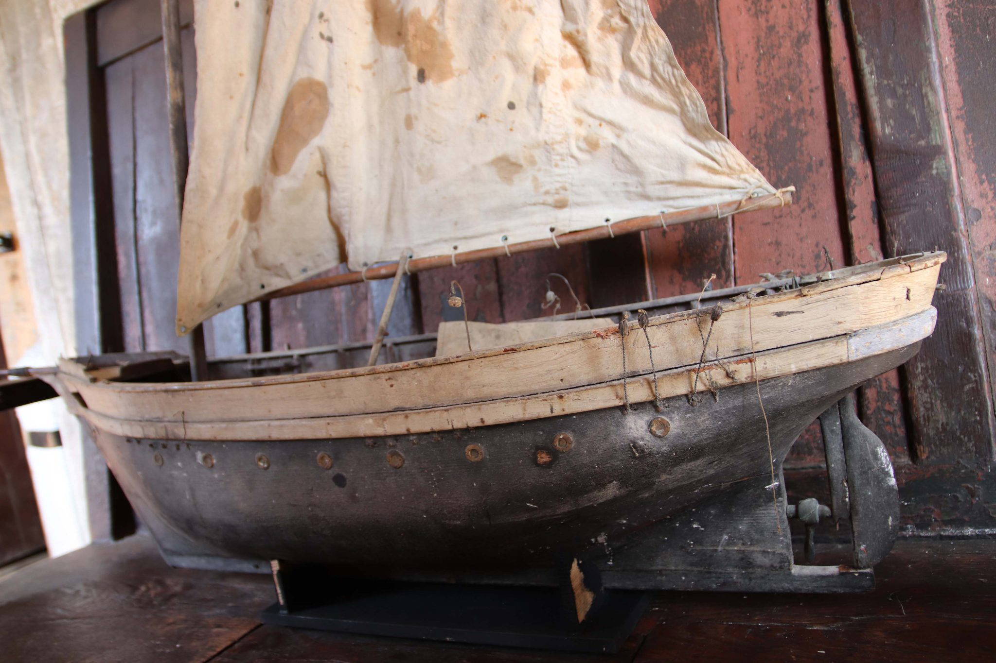 19Th Century Pond Yacht. - Image 11