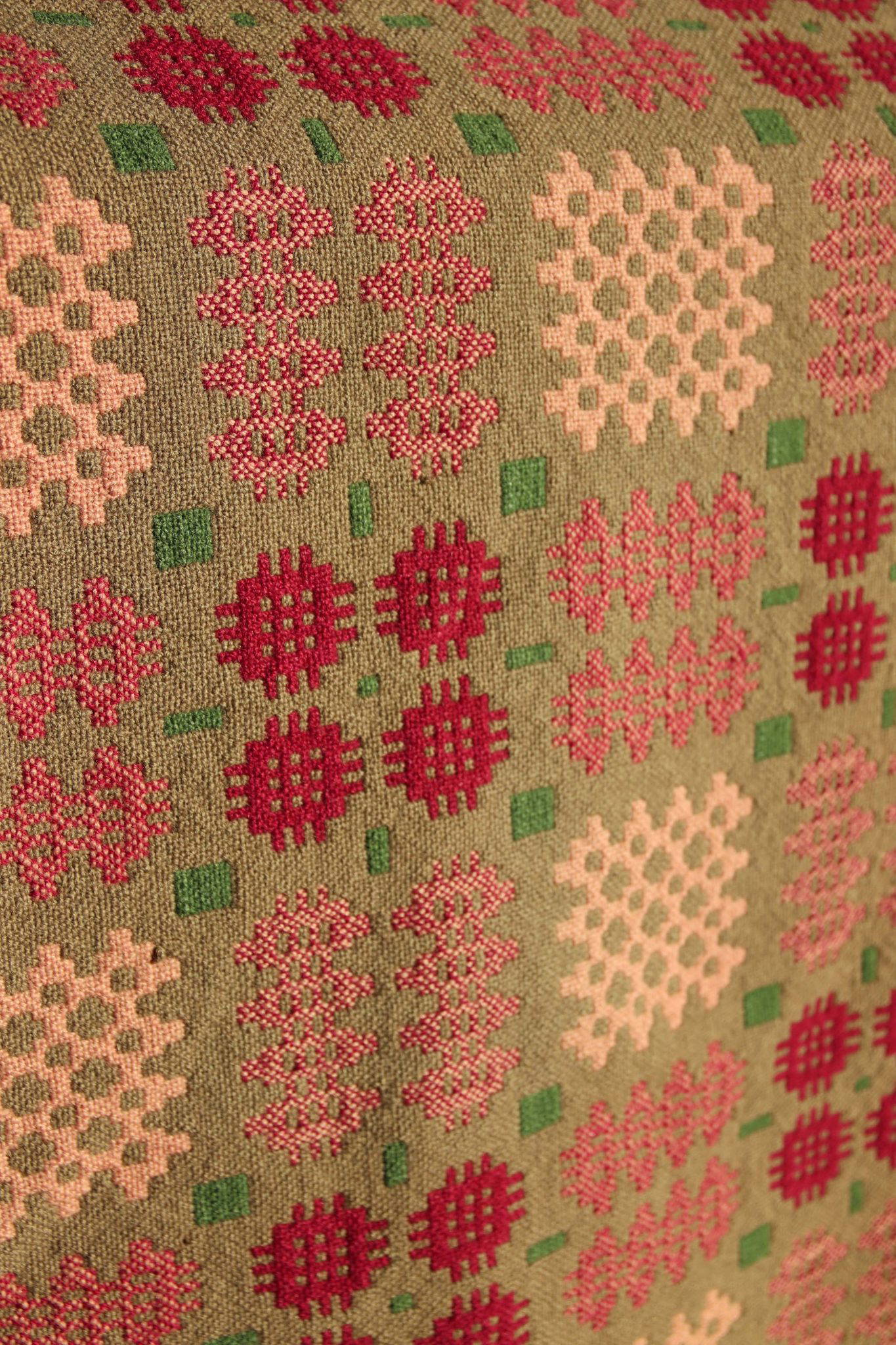 19Th Century Welsh Tapestry Blanket. - Image 8
