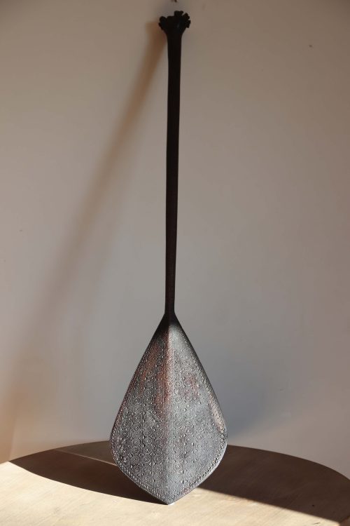 19Th Century Austral Island Ceremonial Paddle.
