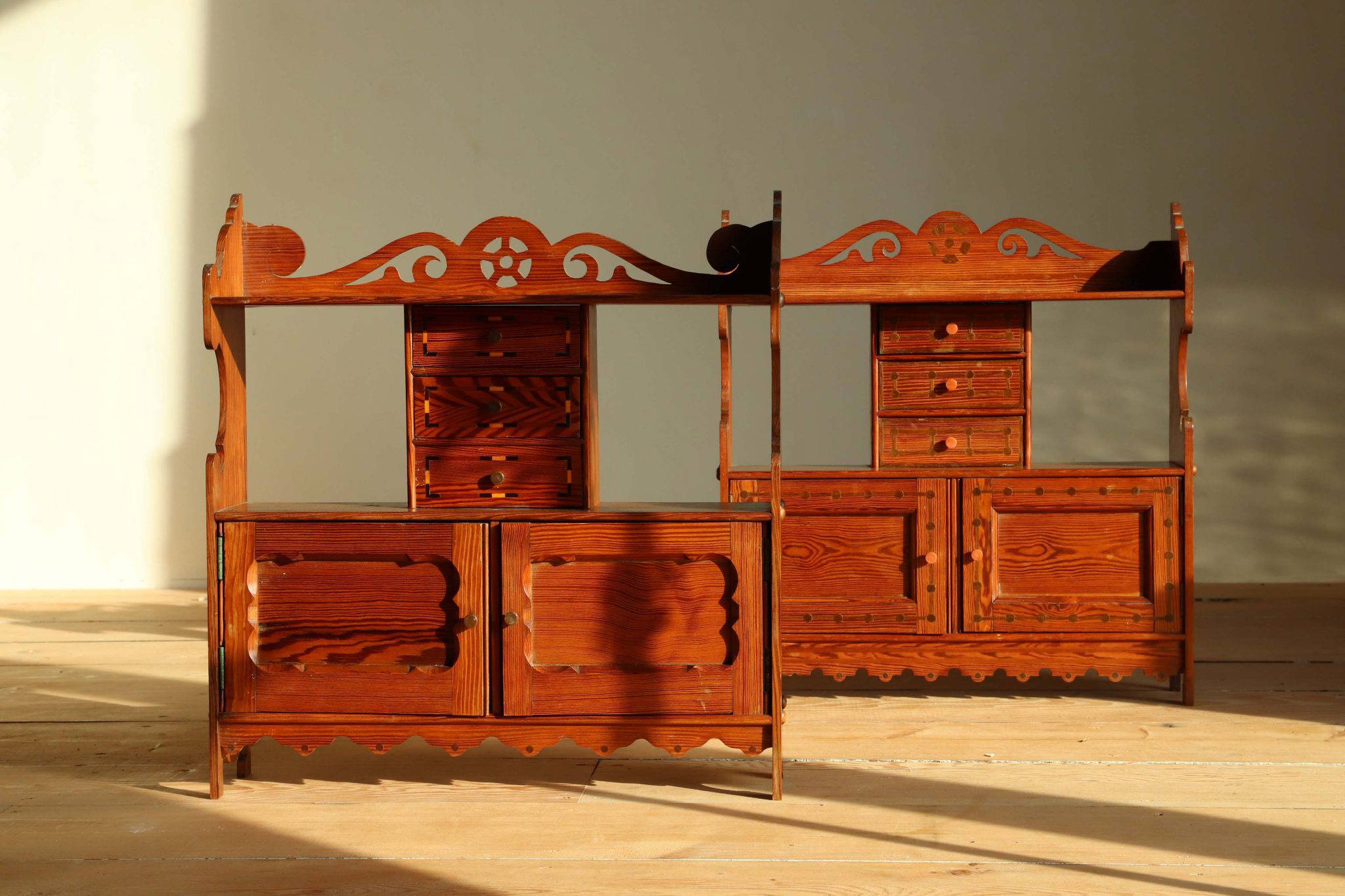 A Pair Of 19Th Century Wall Cabinets. - Image 2