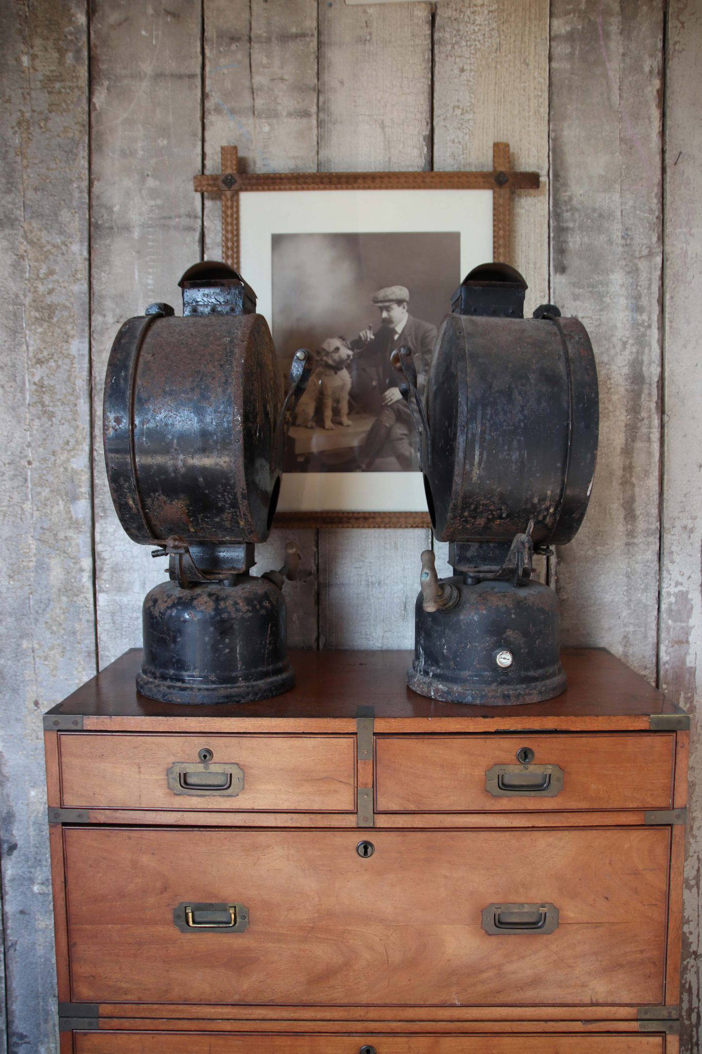 WWII-period Tilley Floodlight Projectors. - Image 9