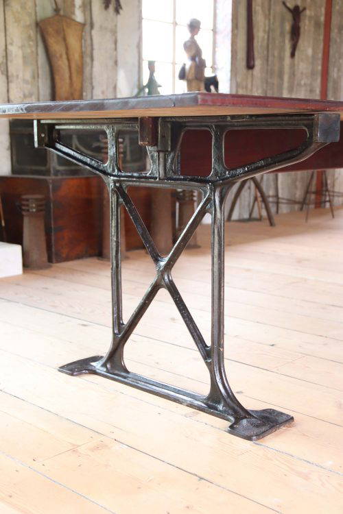 Large 1940S Royal Mail Sorting Table.