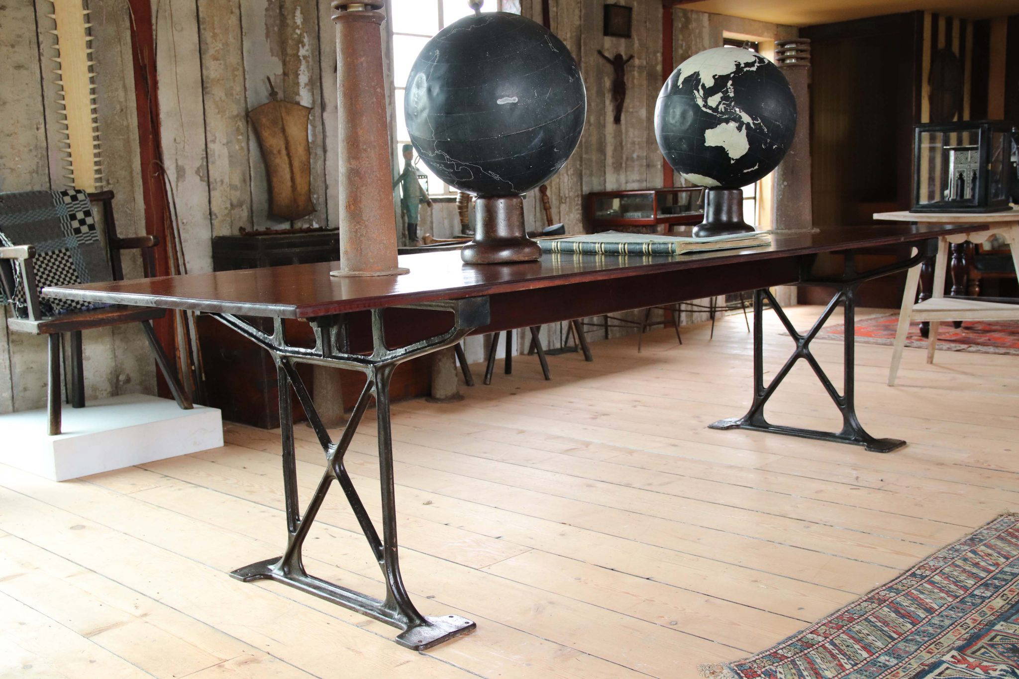 Large 1940S Royal Mail Sorting Table. - Image 8