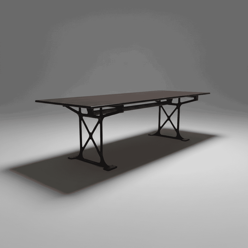 Large 1940S Royal Mail Sorting Table. - Image 5