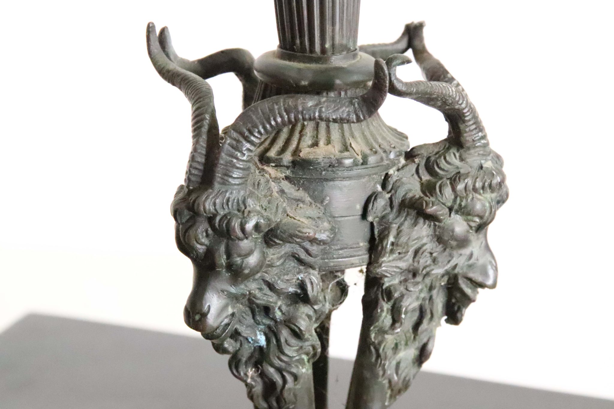 Regency Bronze Candle Sconse. - Image 4