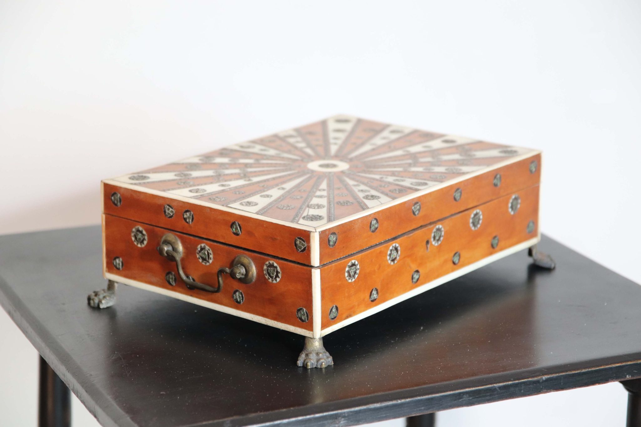 19Th Century Anglo Indian Sewing Box. - Image 2