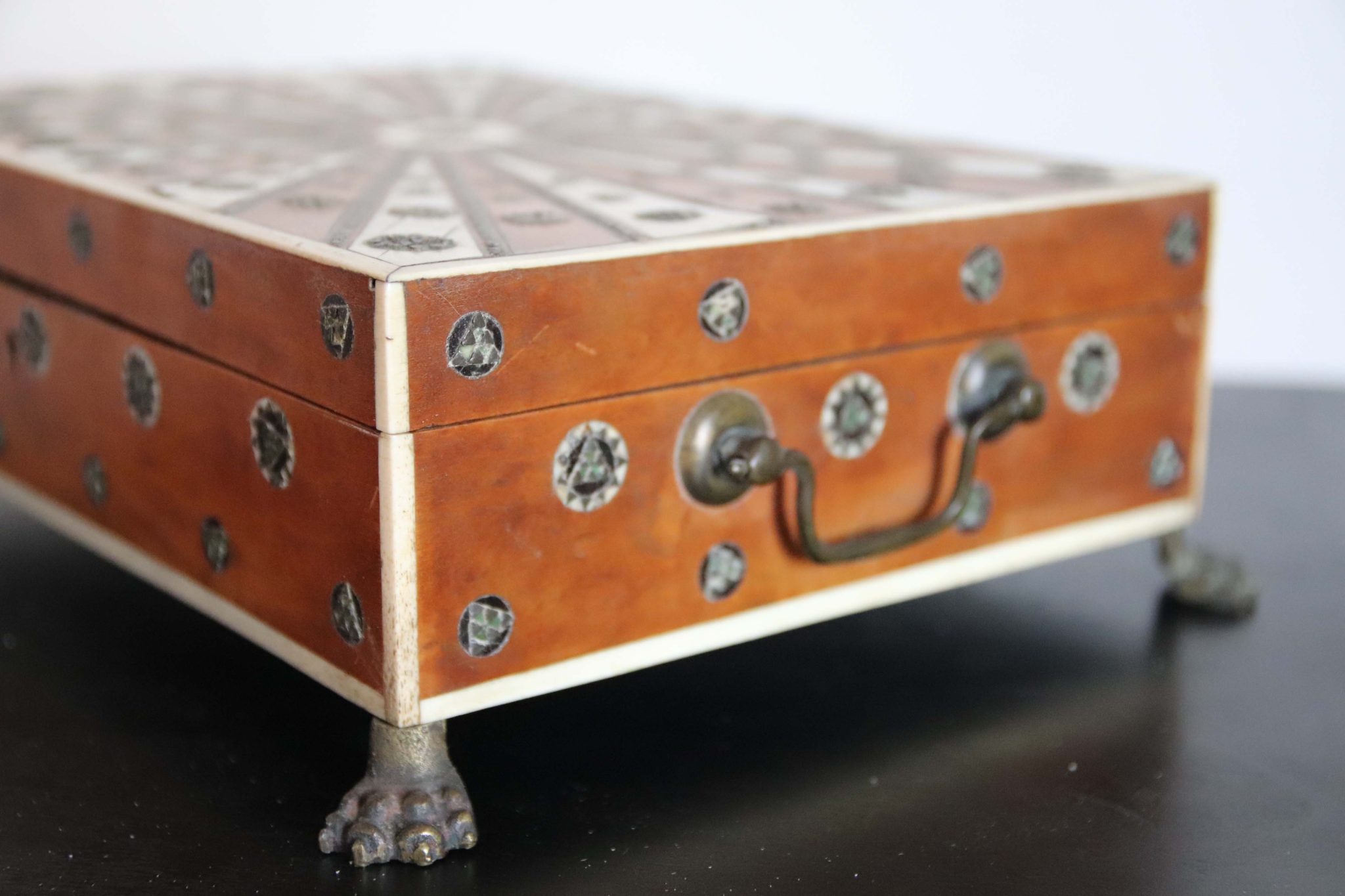 19Th Century Anglo Indian Sewing Box. - Image 6
