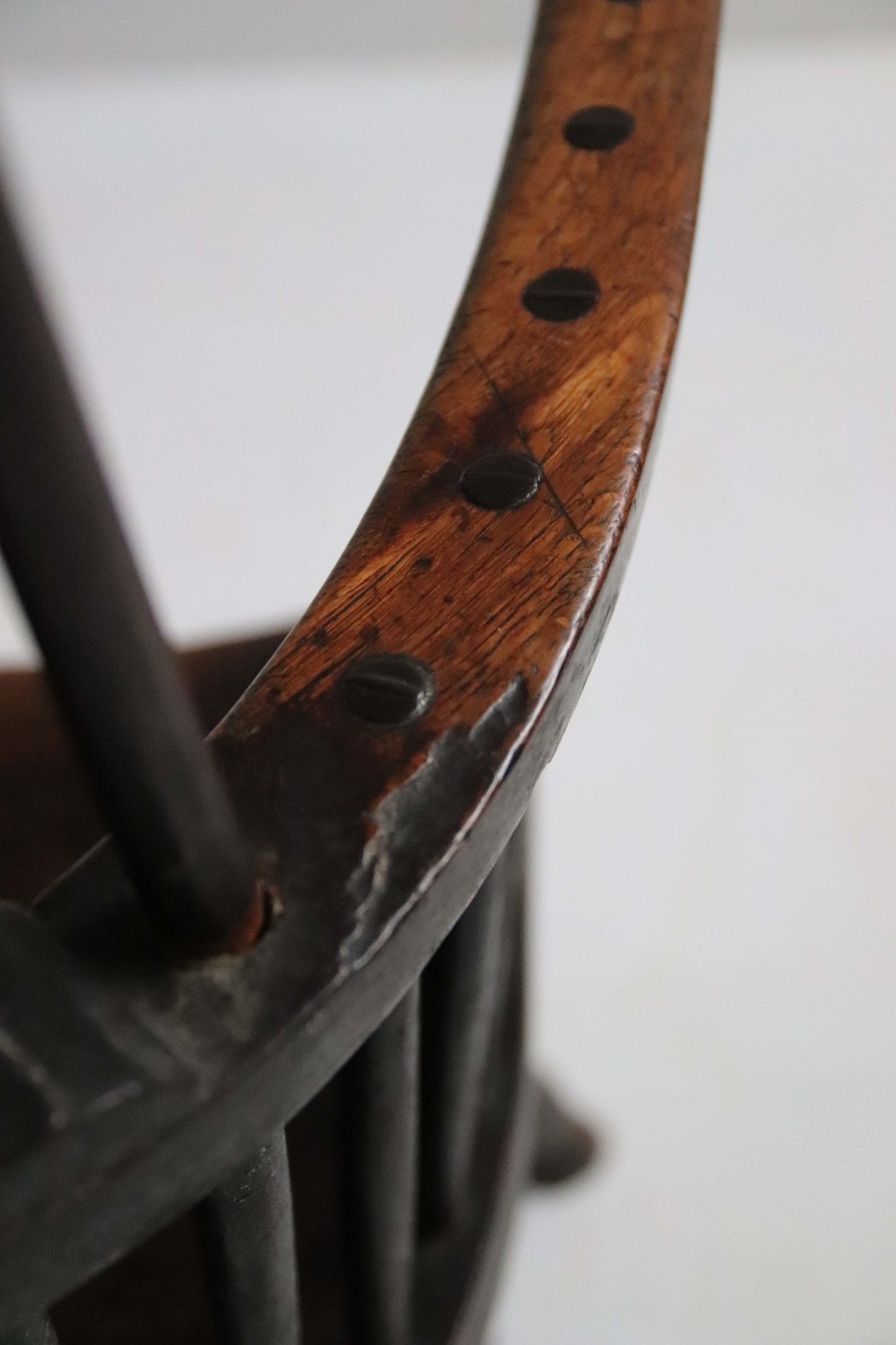 18Th Century Welsh Comb-Back Stick Chair. - Image 9