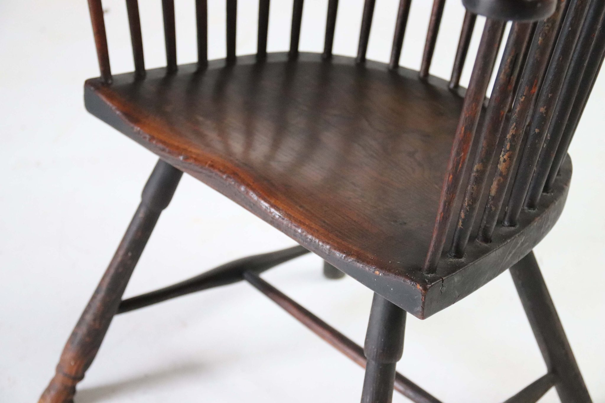 18Th Century Welsh Comb-Back Stick Chair. - Image 12