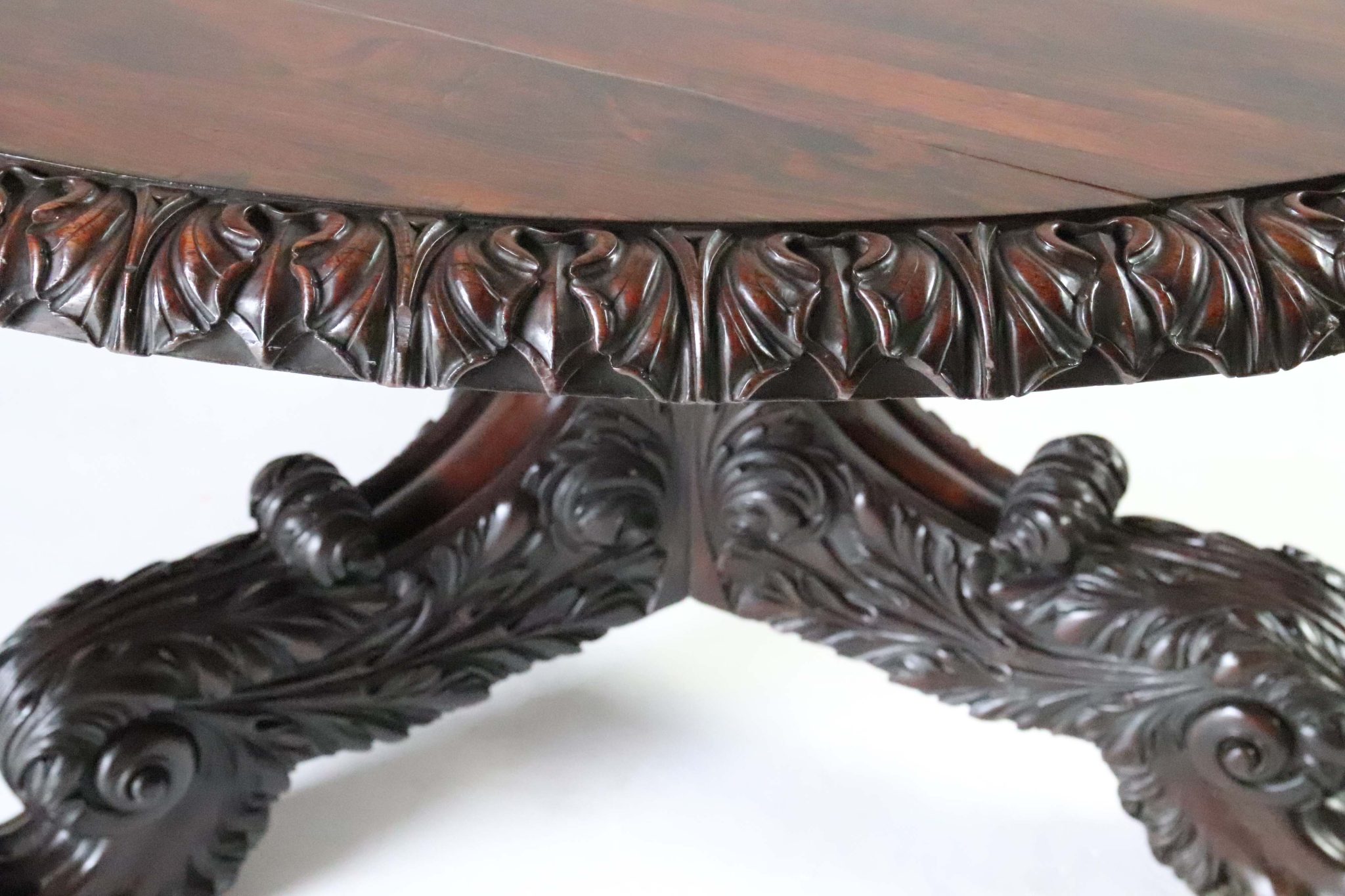19Th Century Irish Centre Table. - Image 3