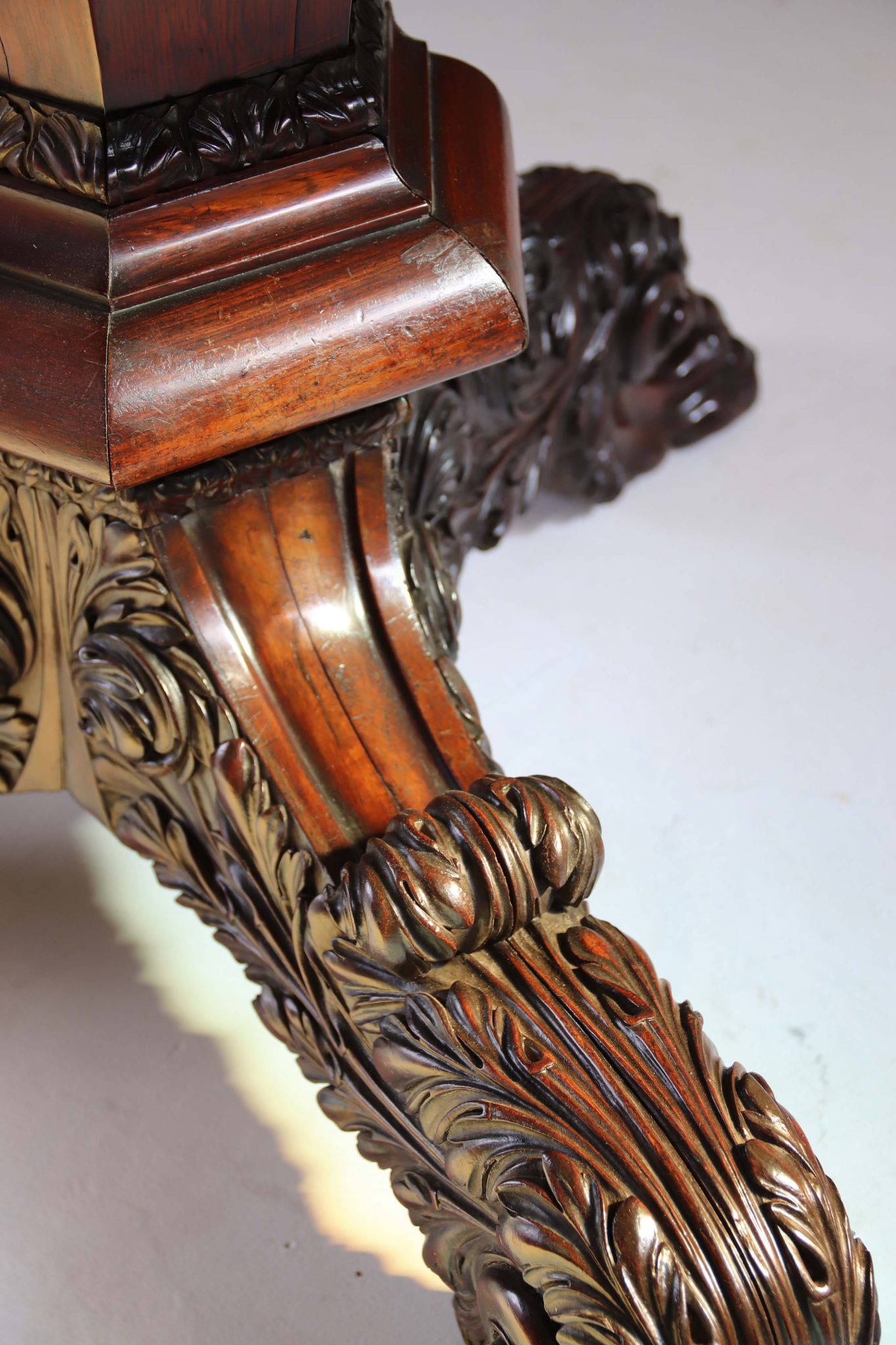 19Th Century Irish Centre Table. - Image 5