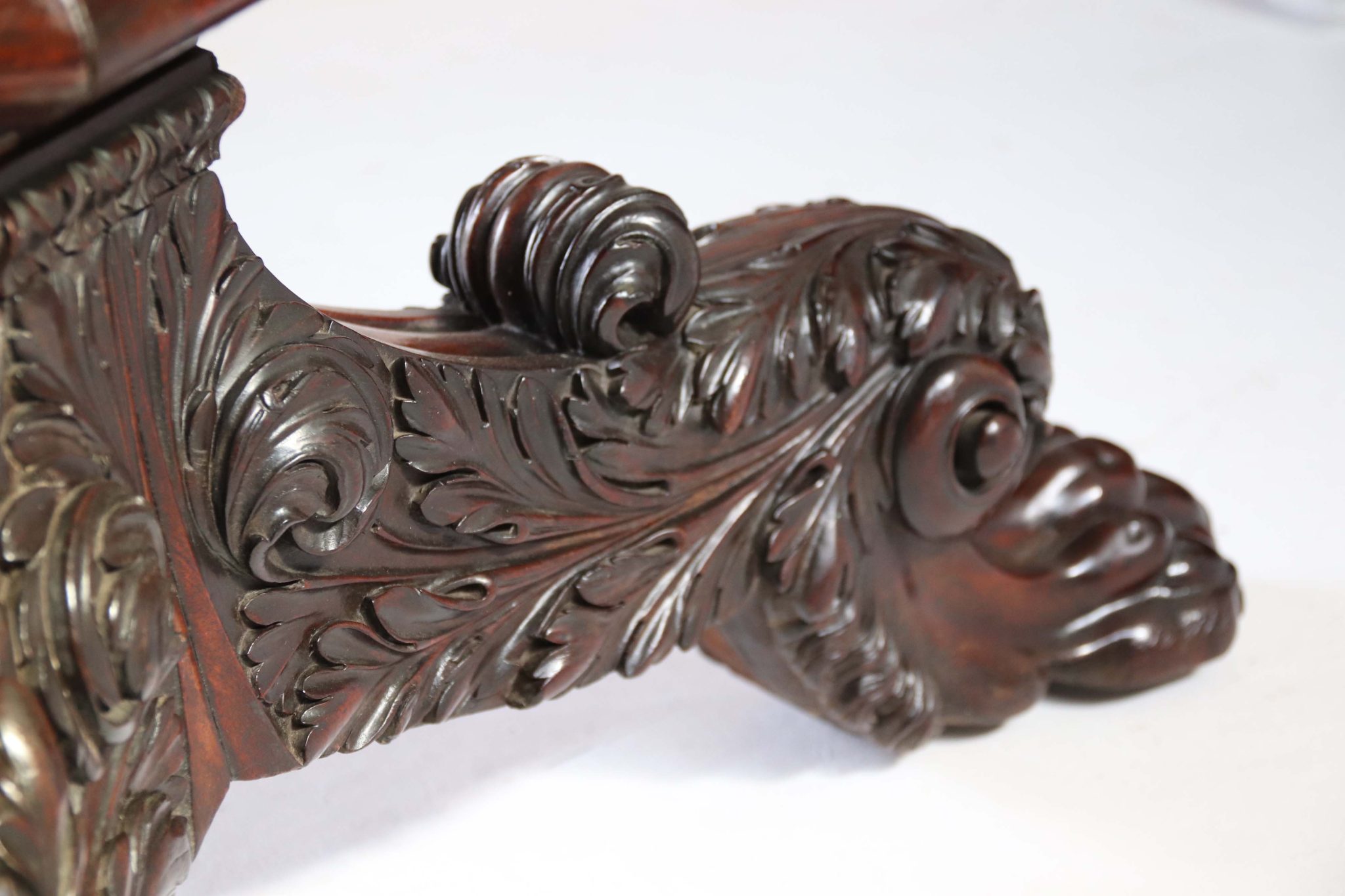 19Th Century Irish Centre Table. - Image 6