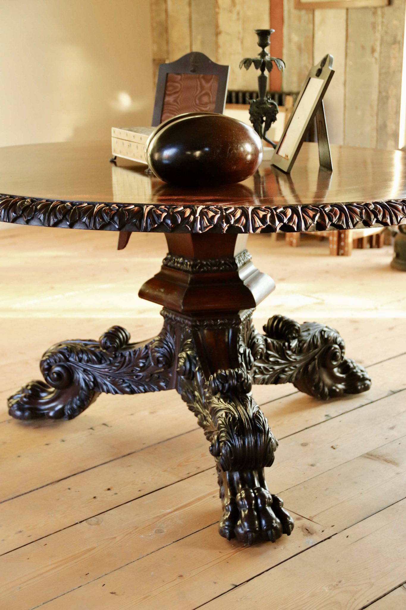 19Th Century Irish Centre Table.