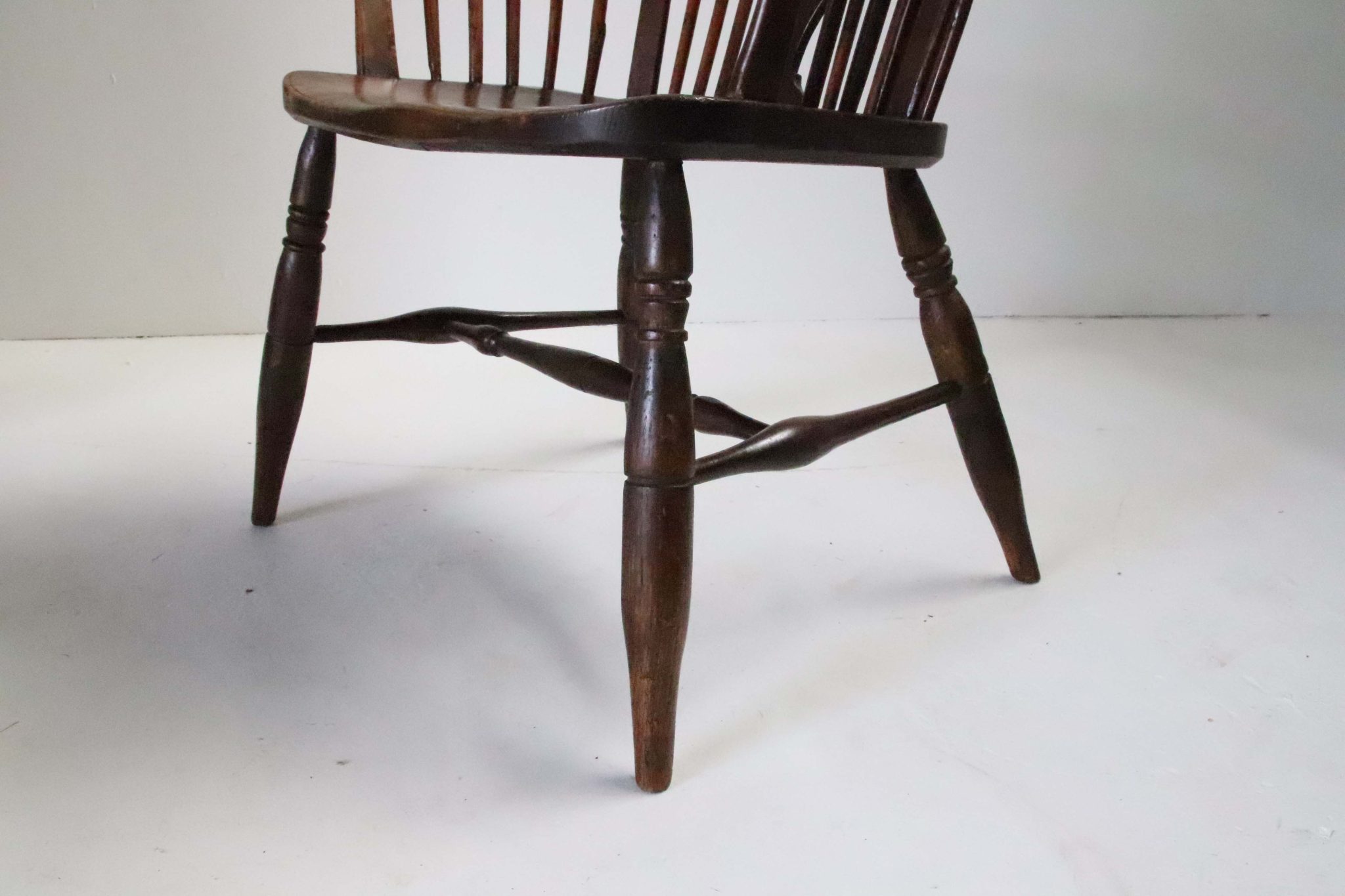 Late 18Th Century Yew Wood Windsor Chair. - Image 15