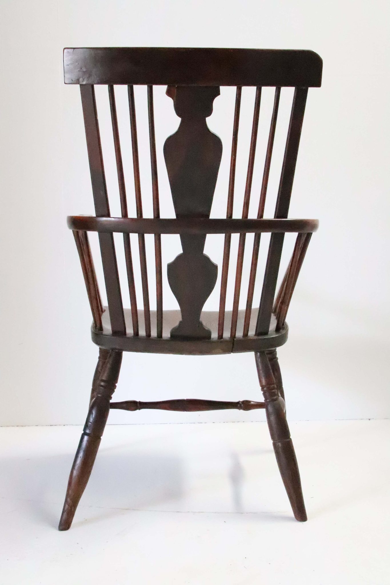 Late 18Th Century Yew Wood Windsor Chair. - Image 6
