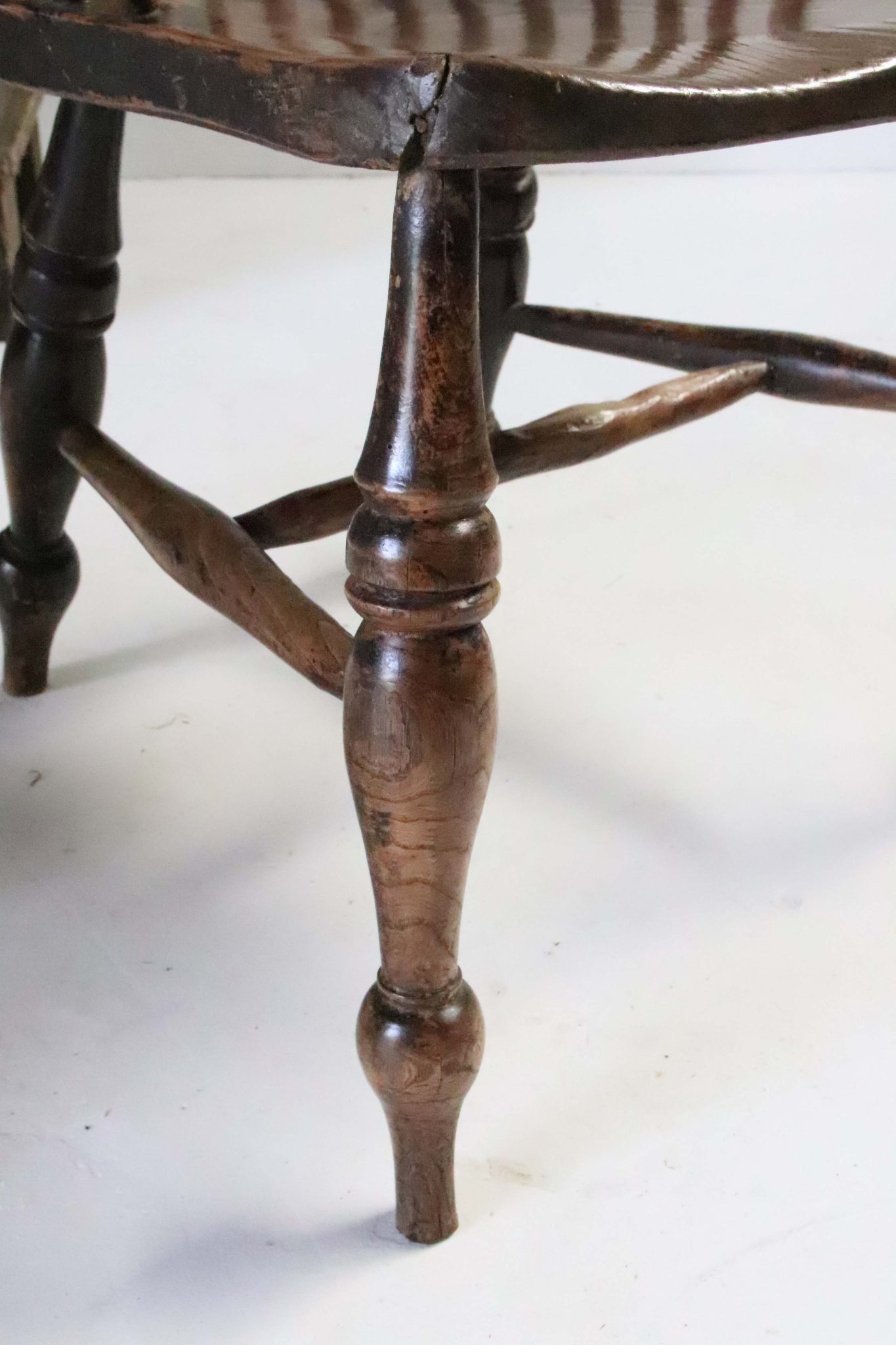 Early 19Th Century West Country Chair. - Image 8