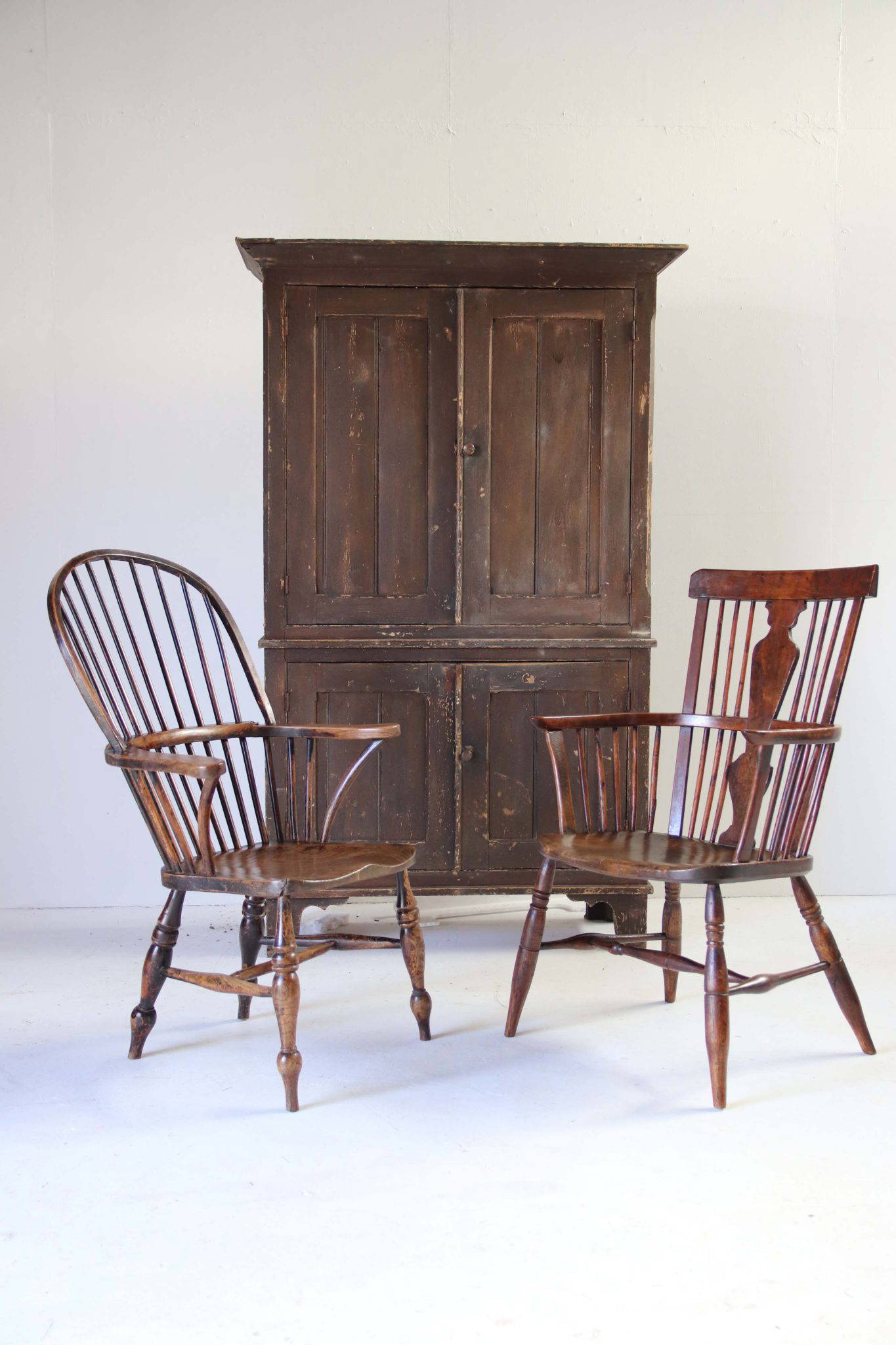 Late 18Th Century Yew Wood Windsor Chair. - Image 16