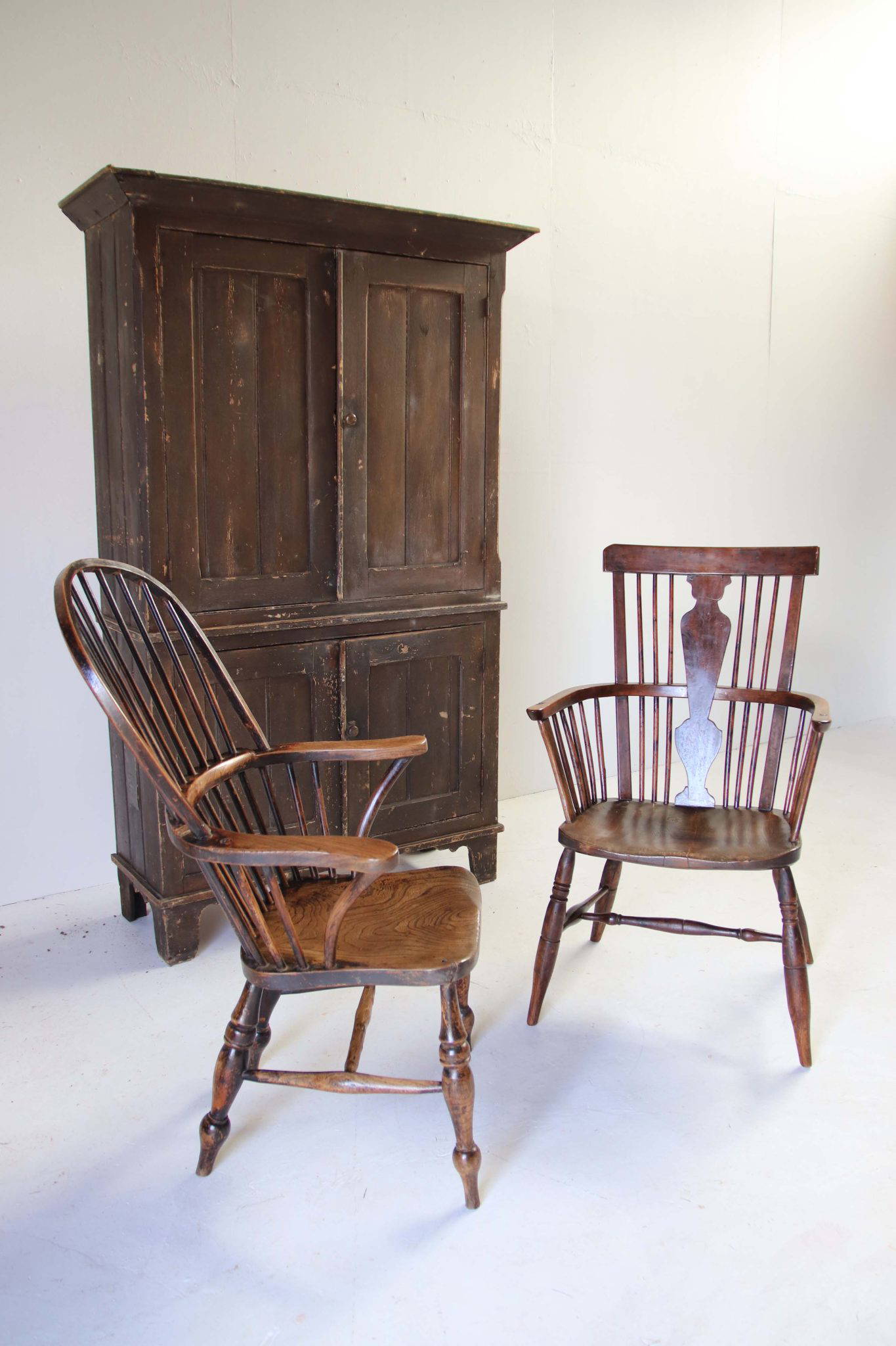 Late 18Th Century Yew Wood Windsor Chair. - Image 17