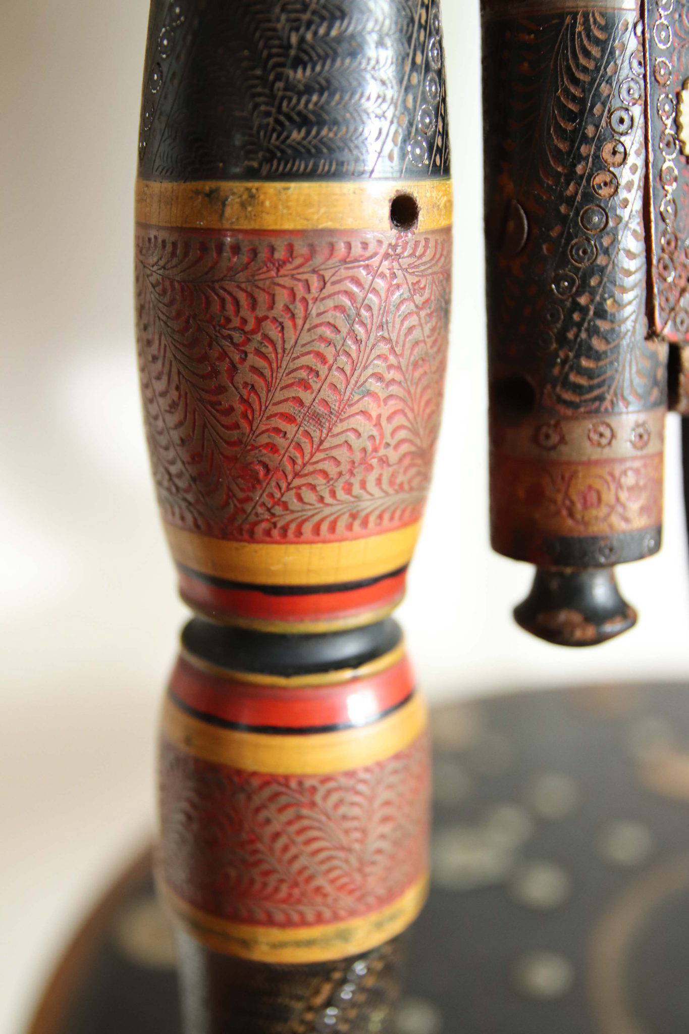 19Th Century Anglo-Indian Lacquer Dressing Mirror. - Image 11