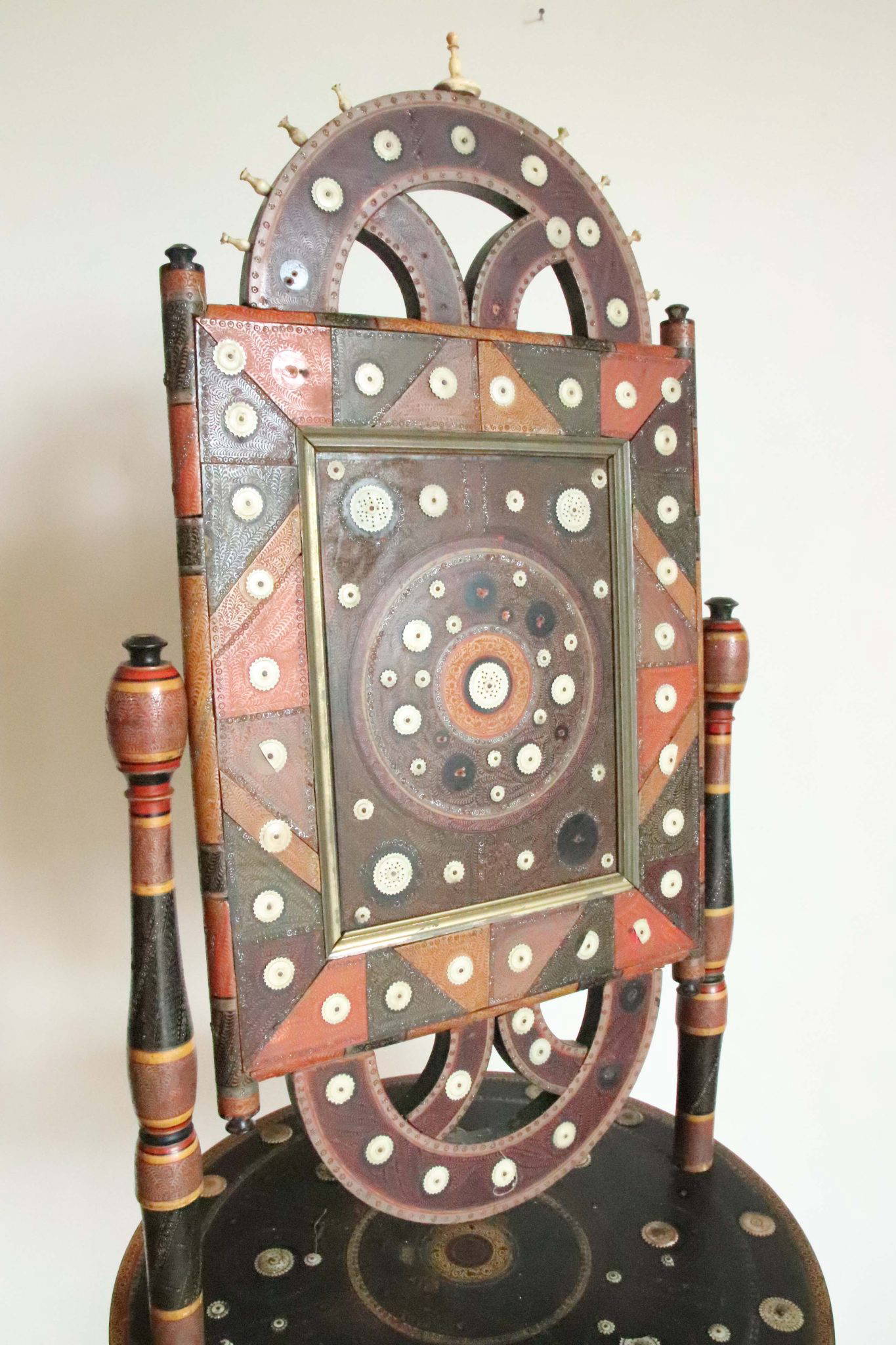 19Th Century Anglo-Indian Lacquer Dressing Mirror. - Image 15