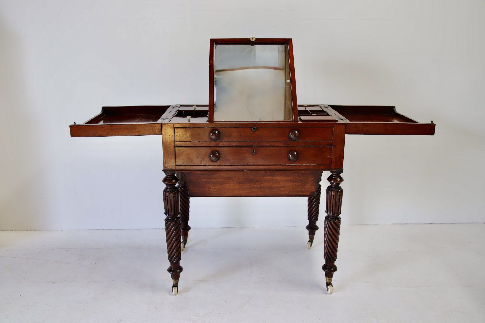 19Th Century Anglo Indian Dressing Table. - Image 3