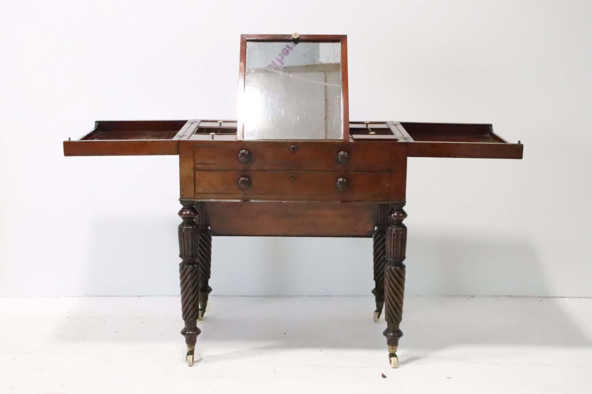 19Th Century Anglo Indian Dressing Table. - Image 10