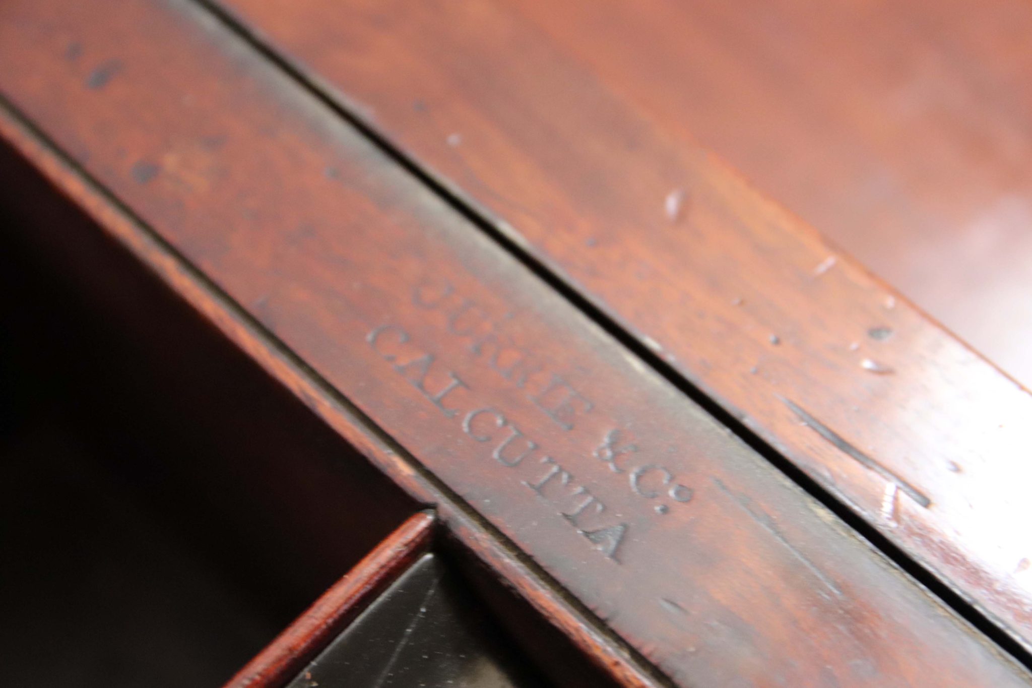 19Th Century Anglo Indian Dressing Table. - Image 15