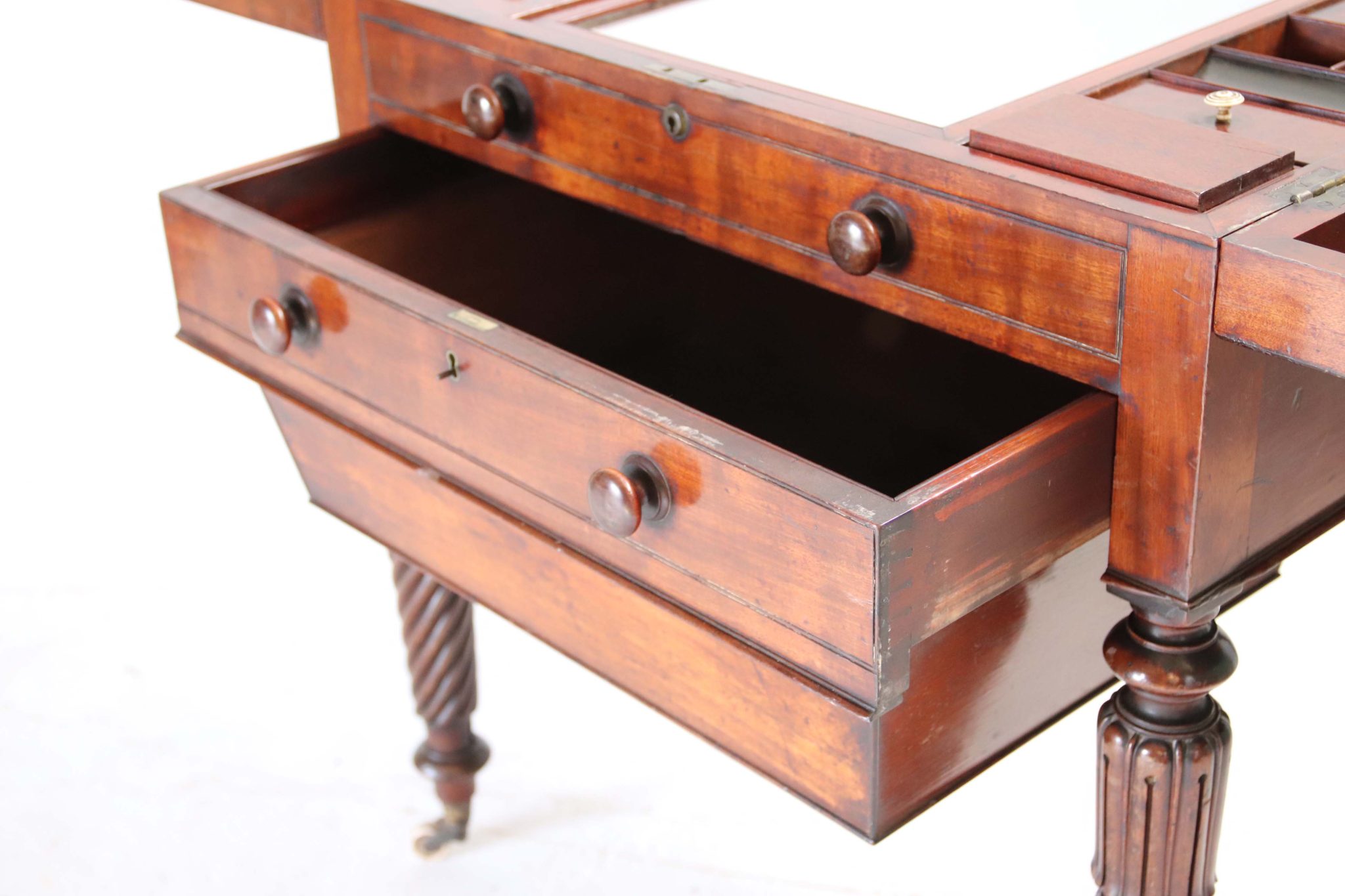 19Th Century Anglo Indian Dressing Table. - Image 16