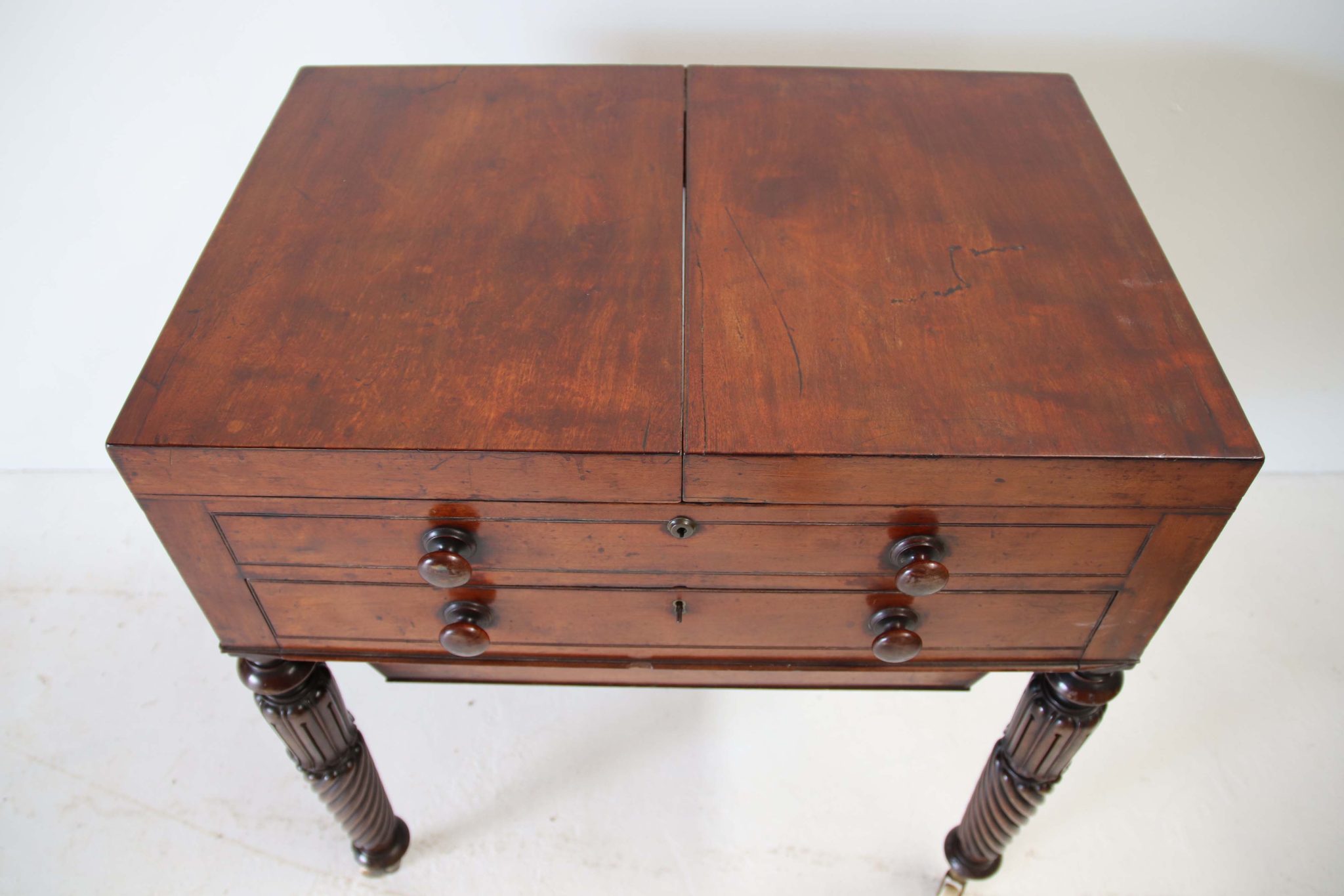 19Th Century Anglo Indian Dressing Table. - Image 6