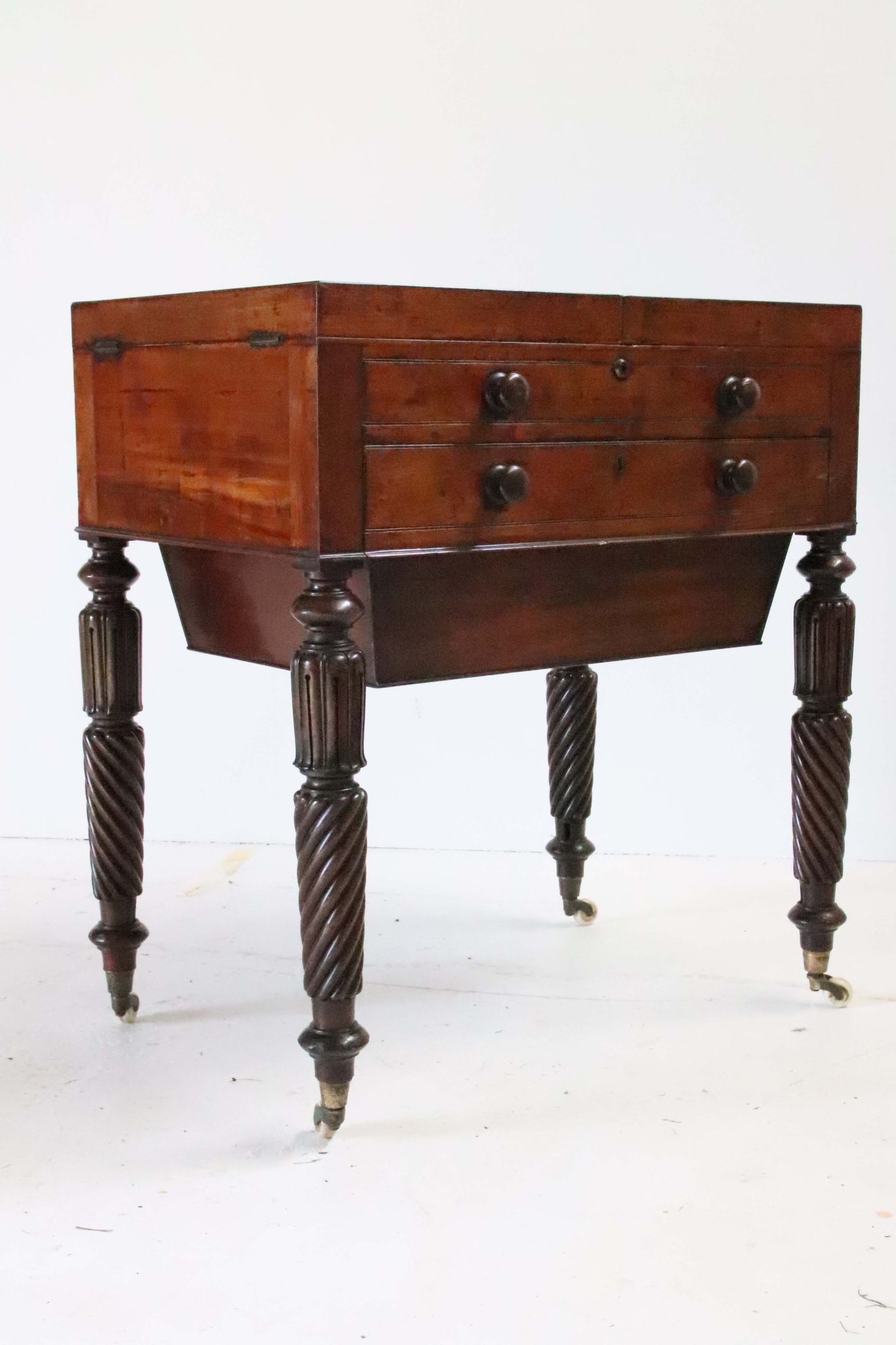 19Th Century Anglo Indian Dressing Table. - Image 4