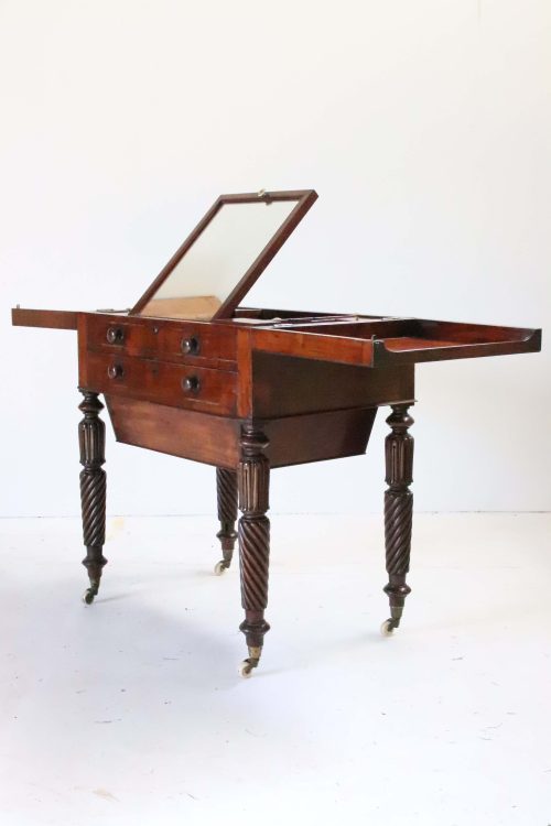 19Th Century Anglo Indian Dressing Table.