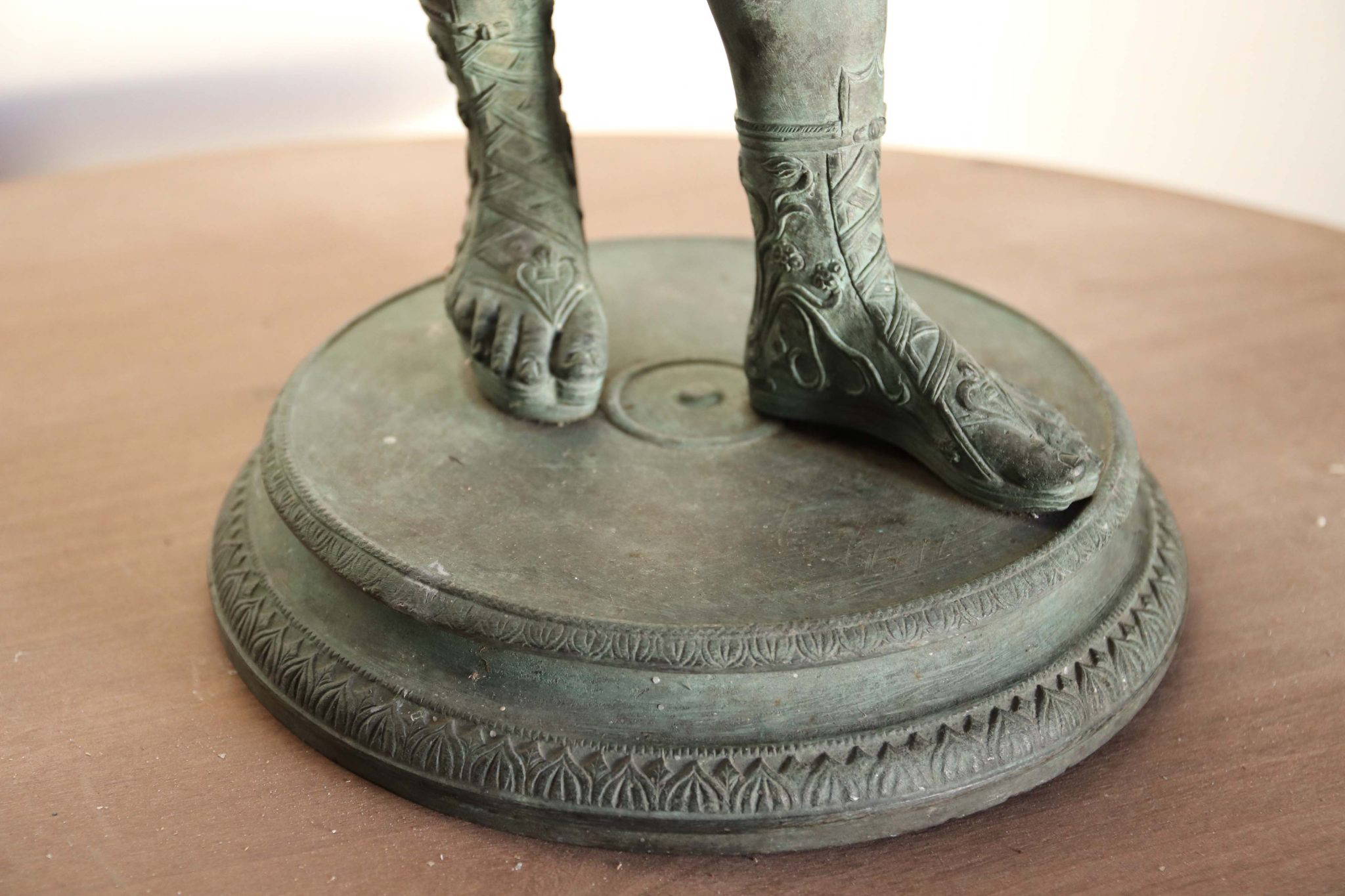 19th-Century Grand Tour Bronze of Narcissus - Image 15