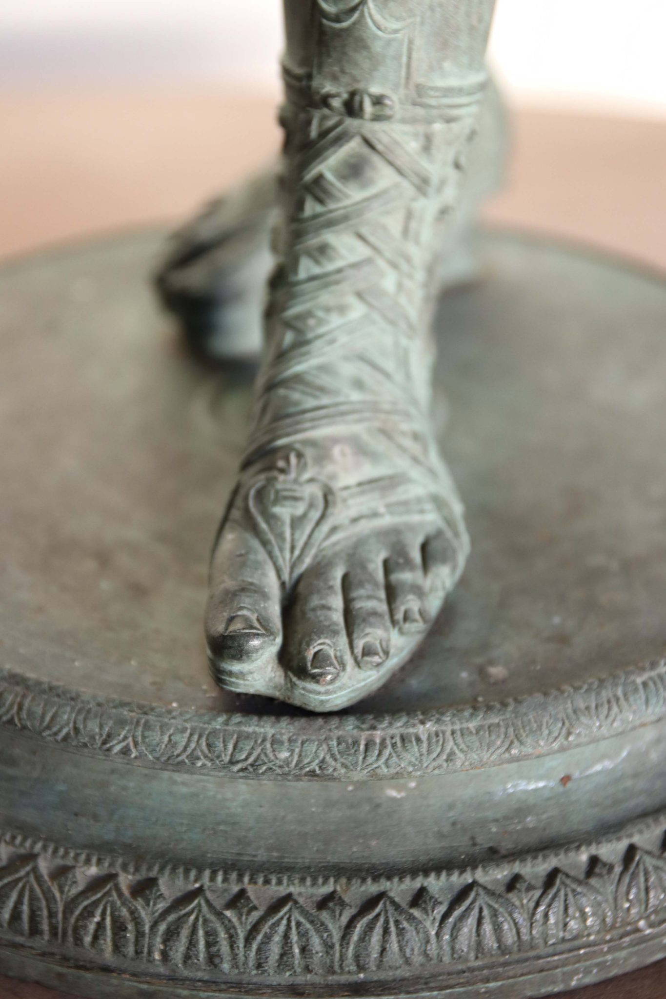 19th-Century Grand Tour Bronze of Narcissus - Image 5