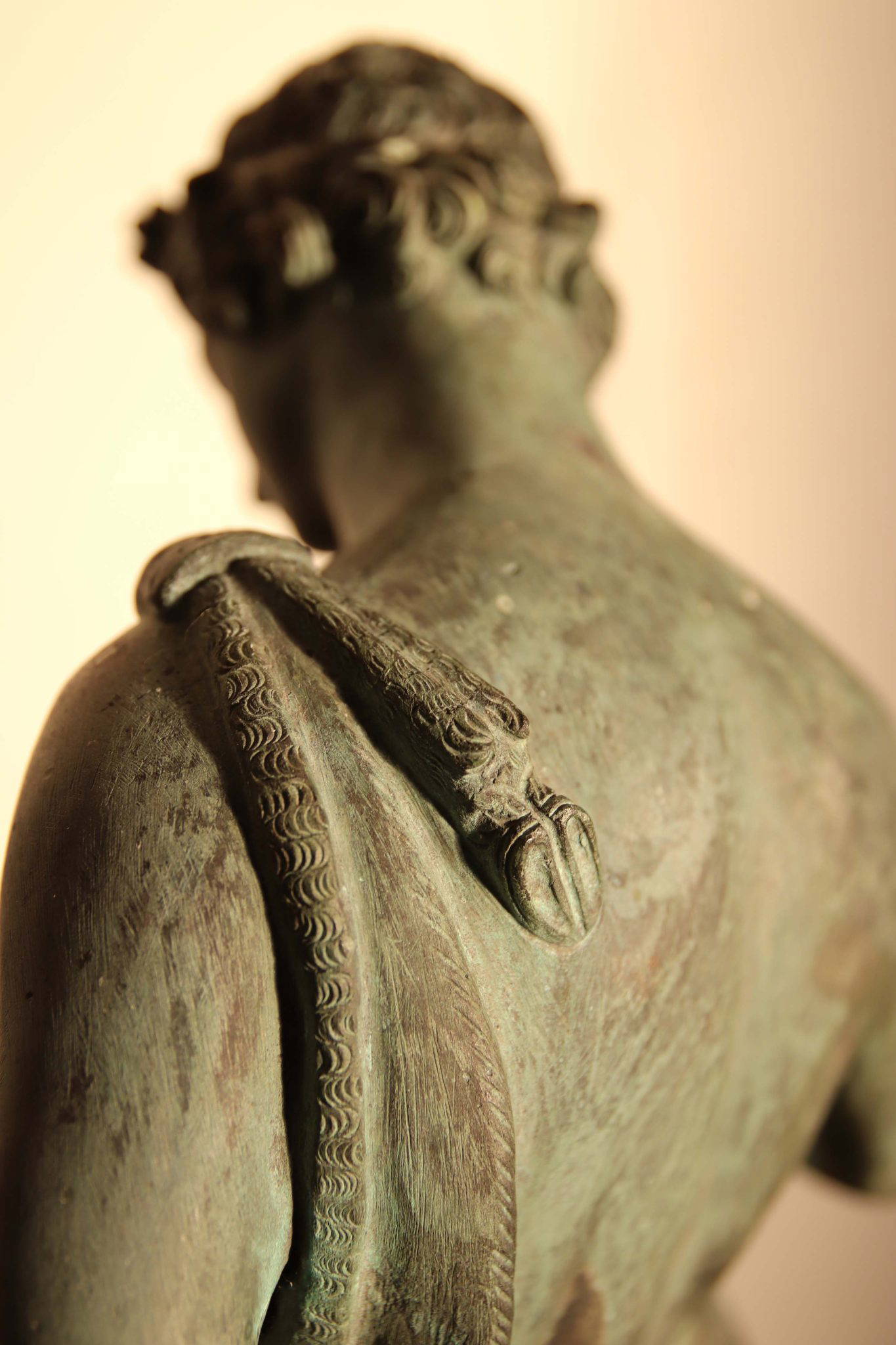 19th-Century Grand Tour Bronze of Narcissus - Image 6