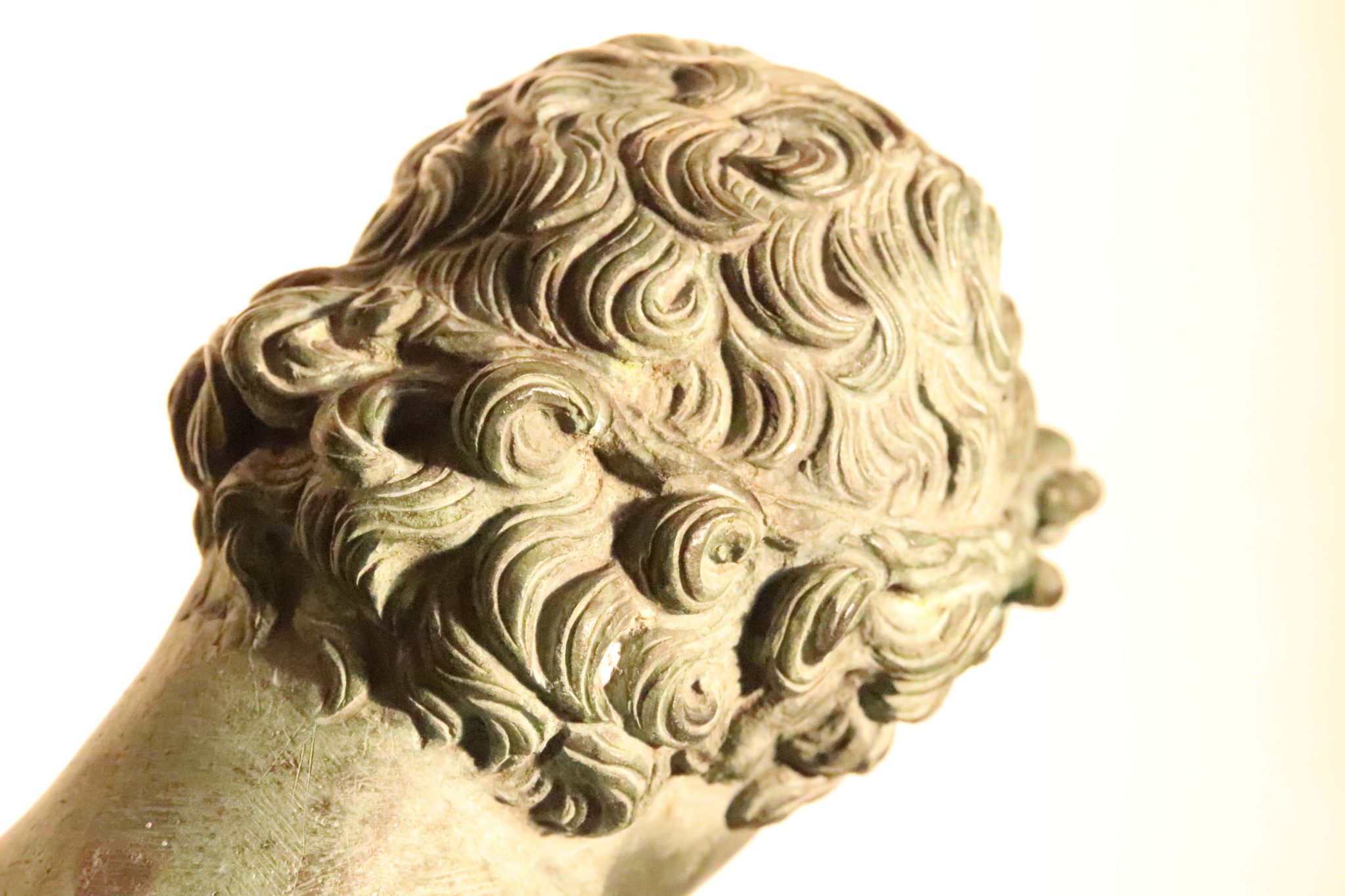 19th-Century Grand Tour Bronze of Narcissus - Image 9