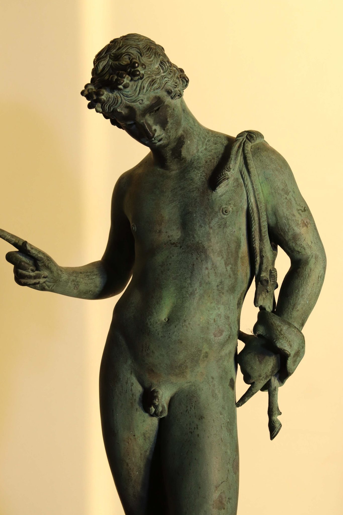 19th-Century Grand Tour Bronze of Narcissus - Image 13