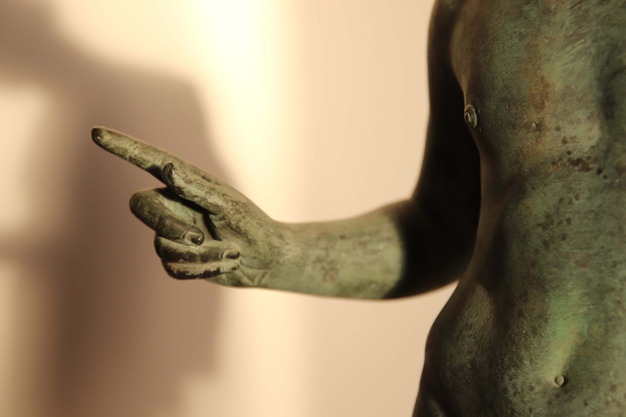 19th-Century Grand Tour Bronze of Narcissus - Image 19
