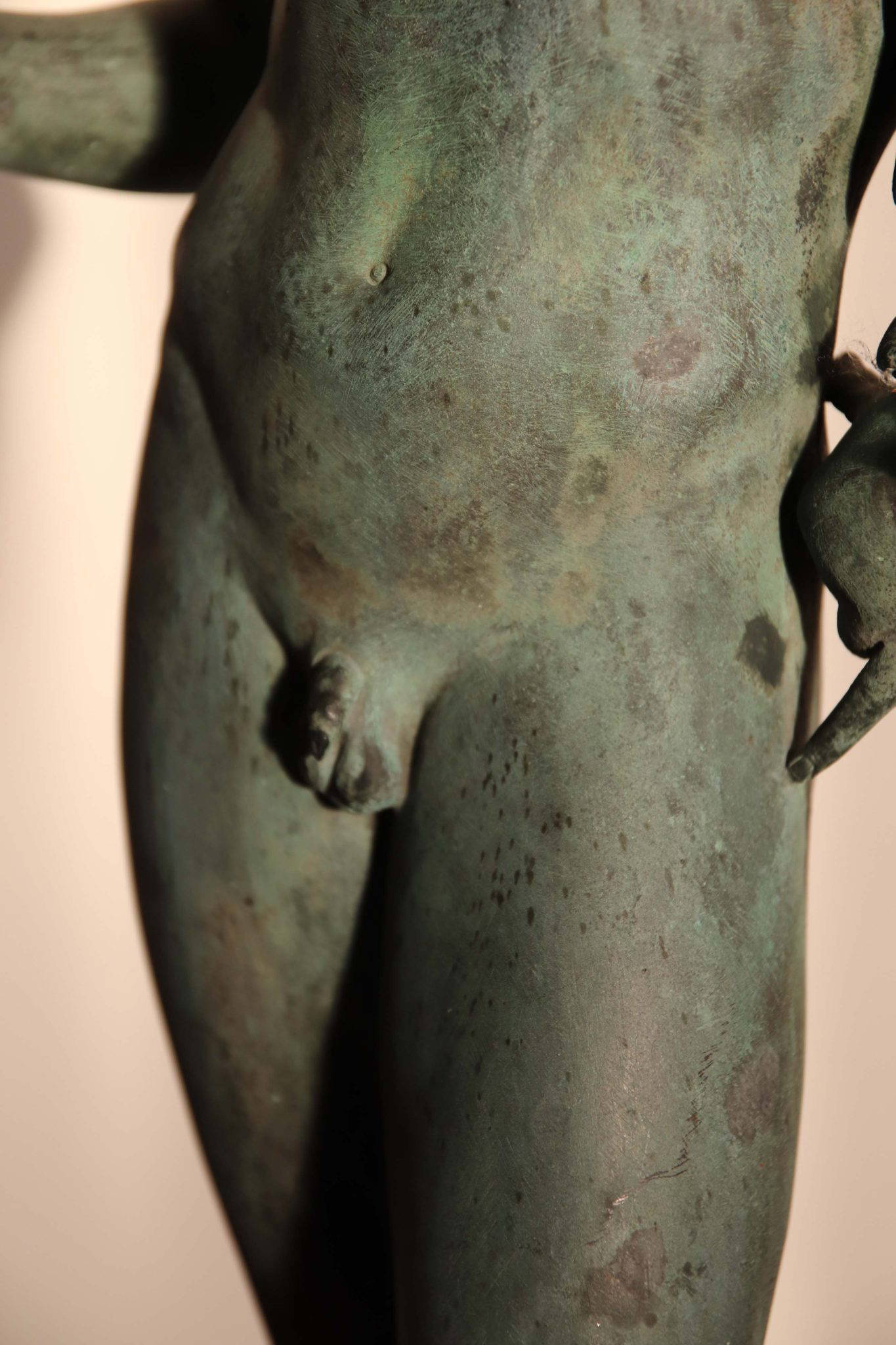 19th-Century Grand Tour Bronze of Narcissus - Image 17
